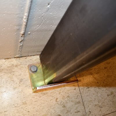 photo of Gorilla Wall Brace floor bracket