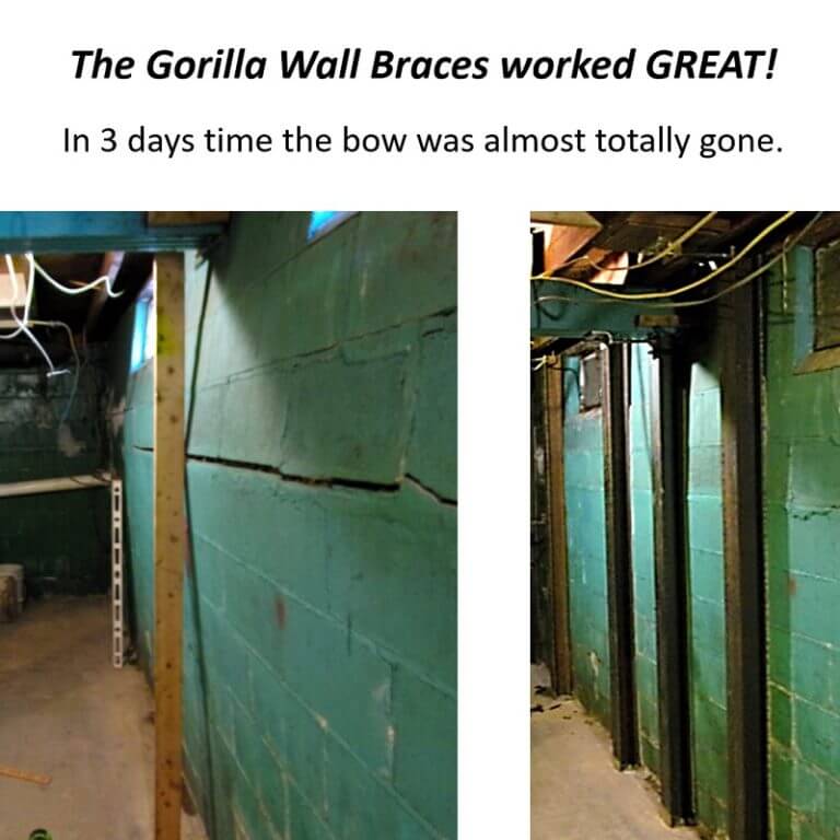 PARALLEL Gorilla Brace Gorilla Wall Braces